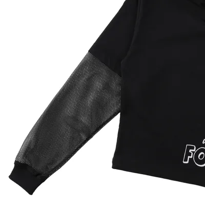 Blusa Juvenil Pami Meia Malha Manga Longa De Tela Estampada